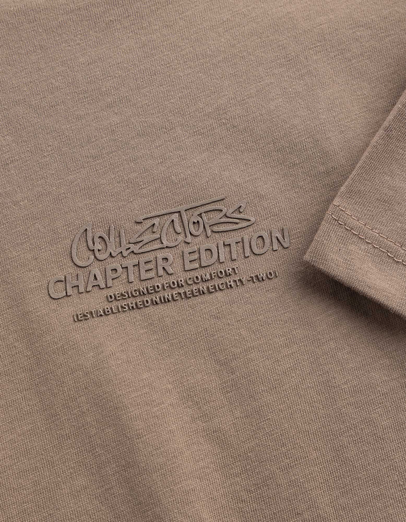 T-Shirt - Print - Taupe
