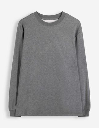 Longsleeve - Oversized fit - Donkergrijs