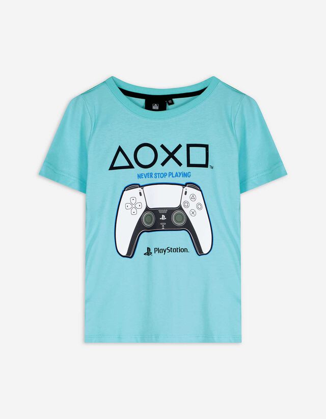 Shirt - PlayStation - hellblau