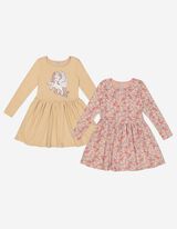 Mädchen Kleid - 2er-Pack 