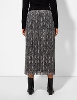 Gonna -  Pieghe - grigio chiaro