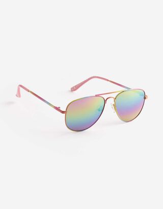 Pilotenbrille - Pilotenform - bronzefarben