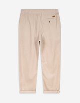 Chinohose - Cord - beige