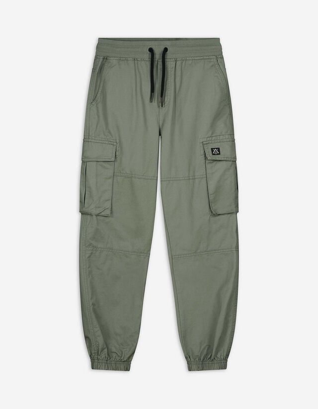 Cargohose - Aufgesetze Taschen - türkis