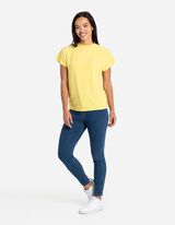 T-s&auml;rk - p&uuml;stine krae - helekollane