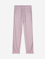 Hose - Leinen-Mix - rosa