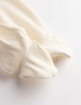 Set van romper en broek - Geschenkset - wit