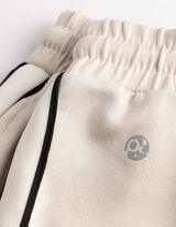 Palazzohose - Galonstreifen - wei&szlig;