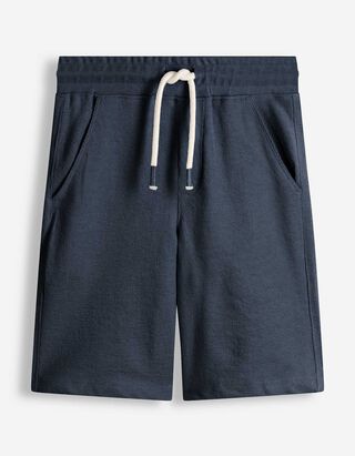 Shorts - Waffelstruktur - Dunkelblau
