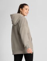 Felpa con cappuccio - Oversized Fit - verde