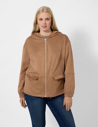 Blouson - Verstelbare zoom - bruin