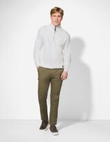 Troyer - Zopfstrick - weiß