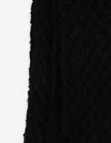 Dreieckstuch - einfarbig - schwarz