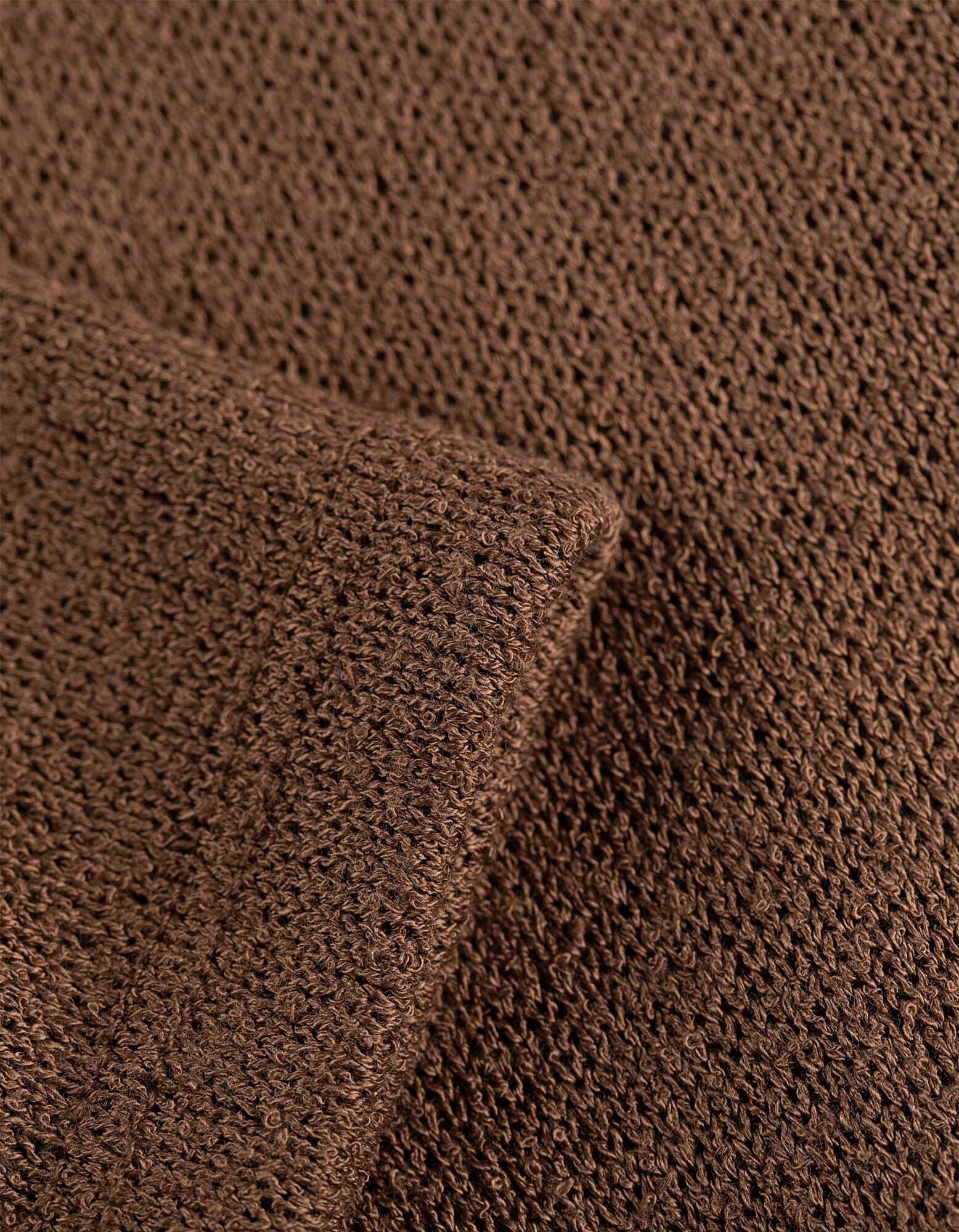Kleid - Wadenlang - Braun