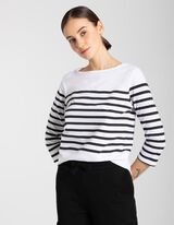 Mar&scaron;kinėliai ilgomis rankovėmis - Įprasto dydžio - baltas