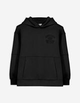 Hoodie - Oversized Fit - schwarz