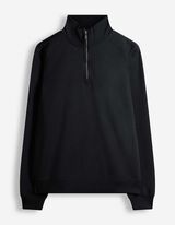 Sweatshirt - Troyer - Schwarz