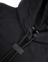 Kapucnis felső - Puha tapintású - fekete