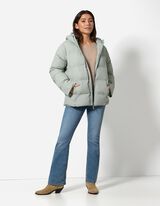 Pre&scaron;&iacute;van&aacute; bunda - Vodoodpudiv&aacute; - tyrkysovy