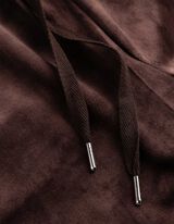 Broek - Wide leg - donkerbruin