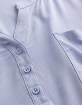 Bluse - Viskose - hellblau