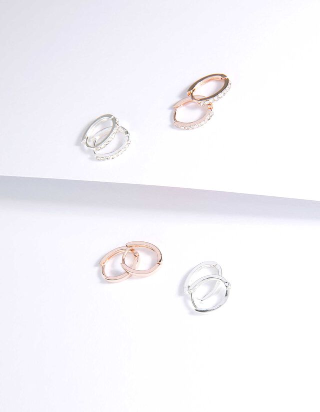 Orecchini - Confezione da 4 pezzi - rame