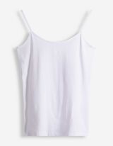 Top - Tinta unita - bianco