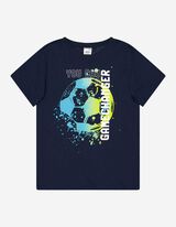 Tricou - Imprimeu - Albastru inchis