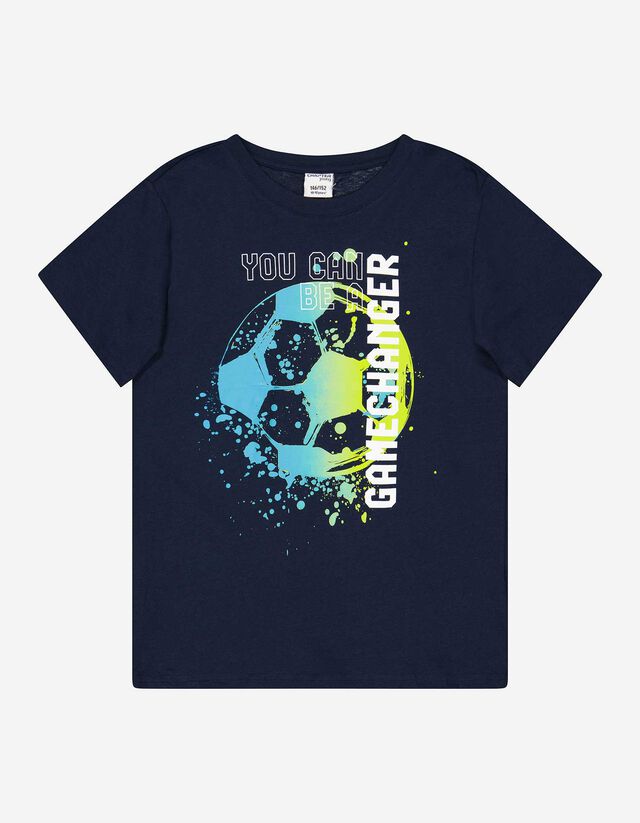 Tricou - Imprimeu - Albastru inchis