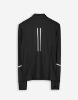 Kurtka sportowa - materiał oddychający - czarny