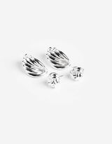 Oorbellen - Set van 2 - zilver