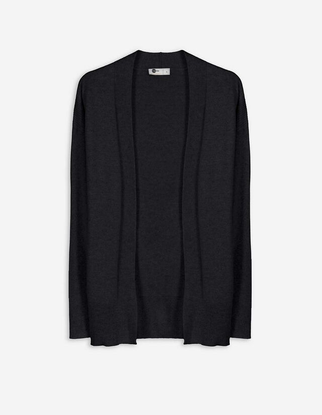 Cardigan lungo - Cashmere - grigio scuro