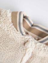 Cipzáros melegítőfelső - Plüss - feher