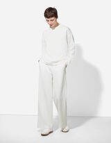 Melegítőfelső - Modál tartalom - feher