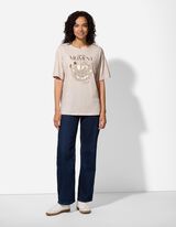 T-Shirt - SmileyWorld® - beige