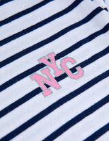 Marškinėliai - Su paveikslėliais - tamsiai melynas