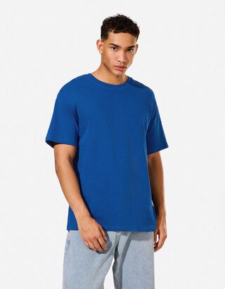 T-Shirt - Oversized Fit - blau