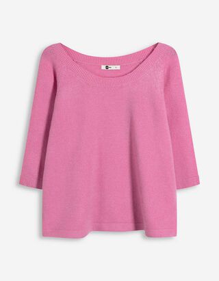 Pullover - Feinstrick - pink