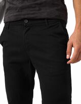 Pantalon chino - Coupe Slim Fit - noir