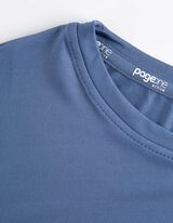 T-shirt - Sneldrogend materiaal - donkerblauw