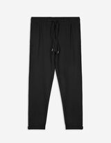 Jogpants - Fixierter Beinumschlag - schwarz
