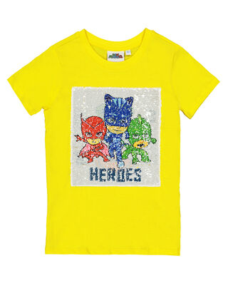 Jungen T-Shirt mit Wendepailletten