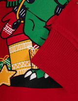 Pulover - Božič - rdeca