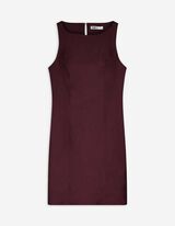 Kleid - Ärmellos - dunkellila