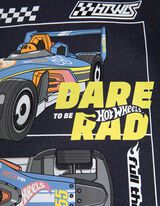 Pulover - Hot Wheels - temno modra