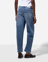 Jeans - Balloon Fit - blau