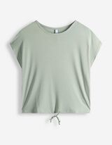 T-Shirt - Knotendetail - t&uuml;rkis