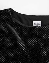 Šaty - Zamat - cierna