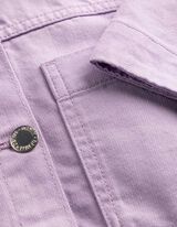 Chemise en jean - Unicolore - Lilas