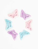 Haarsieraden - Set van 6 - roze